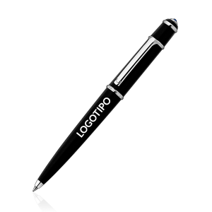 Caneta Personalizada Plástico Branco  1 Cor   
